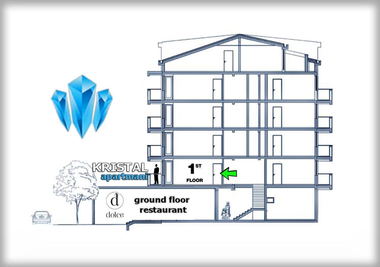 Kristal Apartmani Arandjelovac Luaran gambar